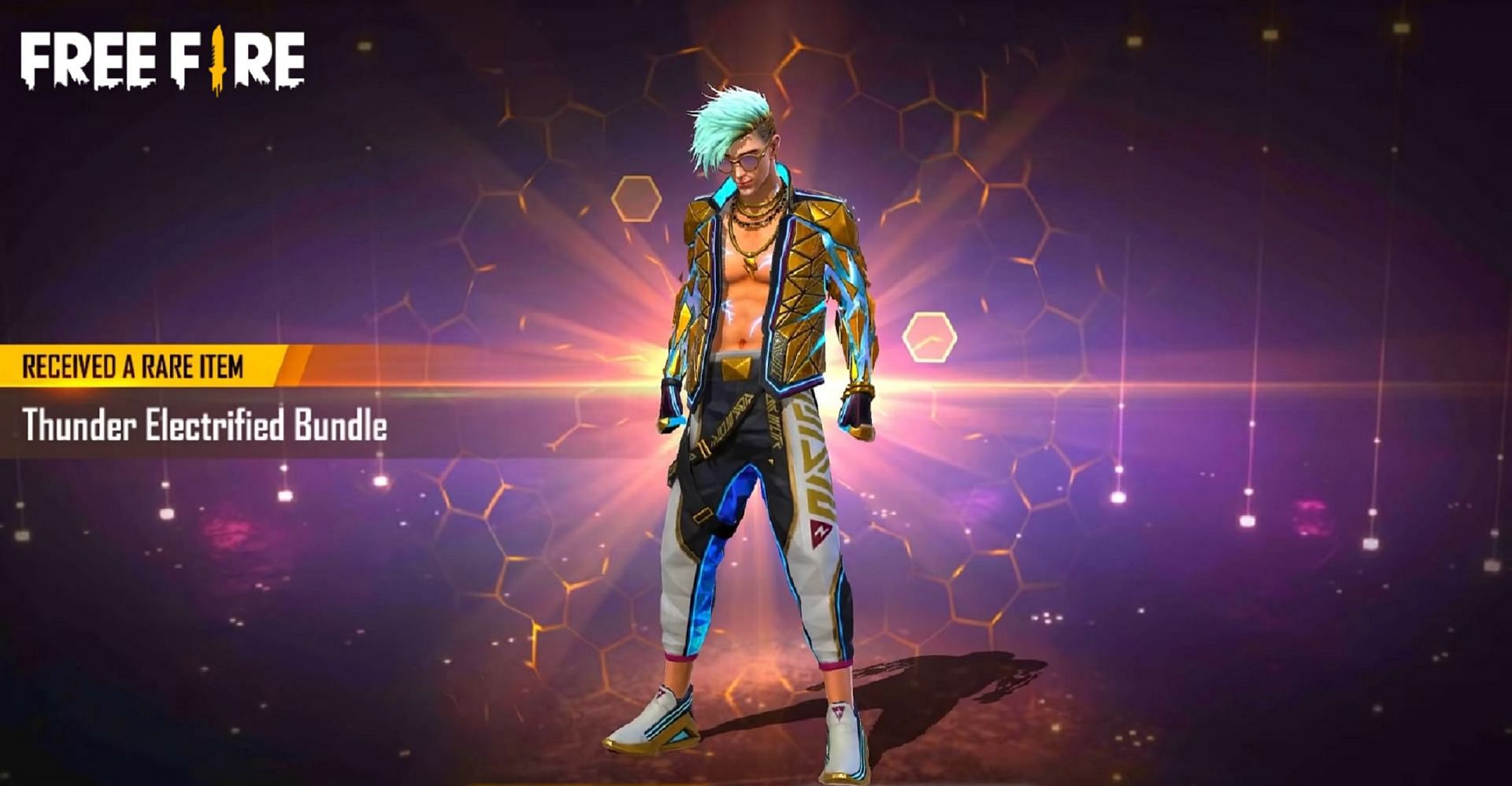 Thunder Electrified Bundle is the best reward given out (Image via Garena)
