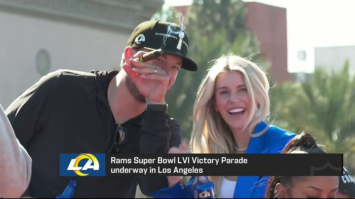 Super Bowl Buzz: Matthew Stafford Lets Loose At Victory Parade