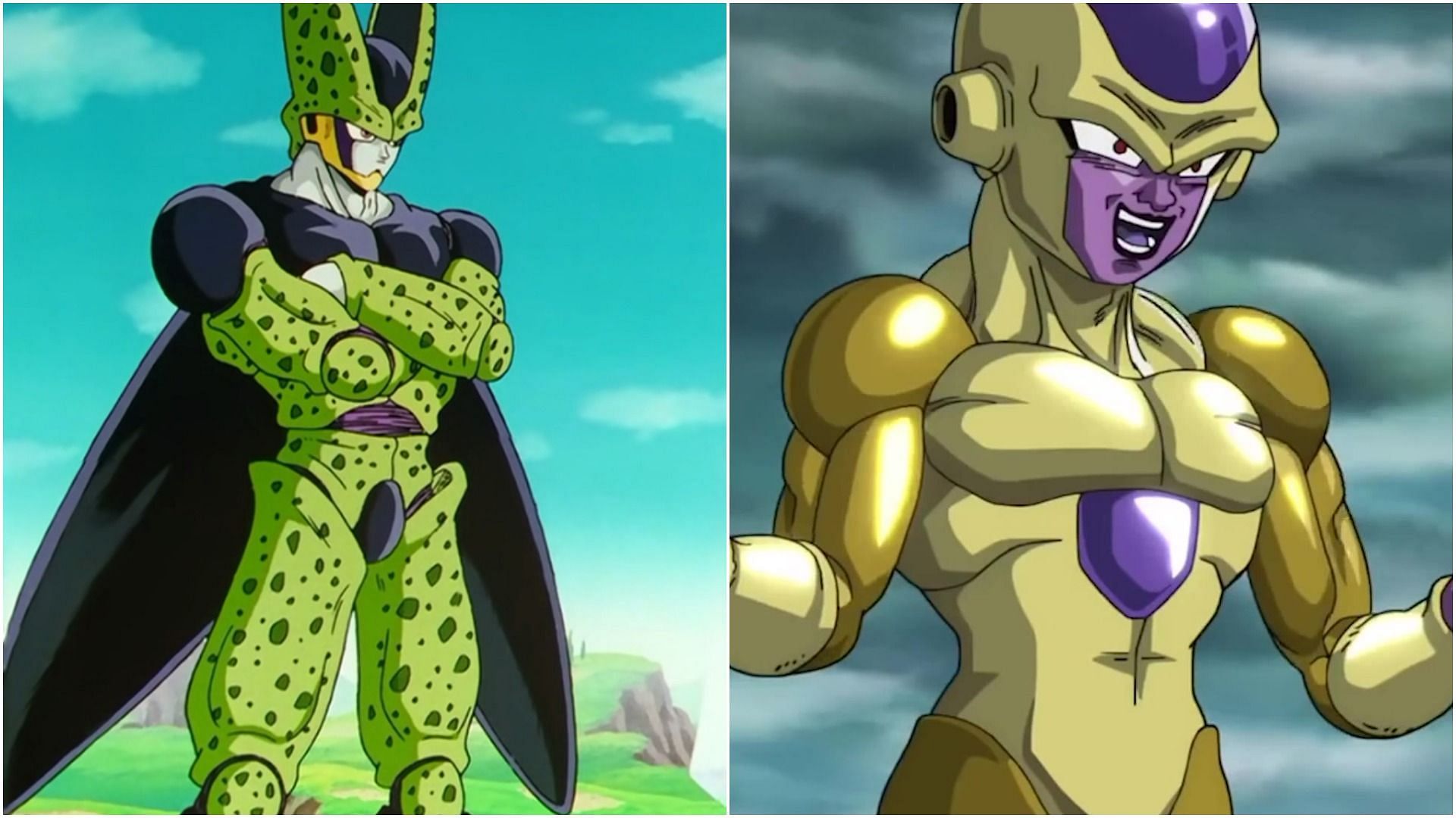 Perfect Cell and Golden Frieza both appear on this Dragon Ball list (Image via Sportskeeda)