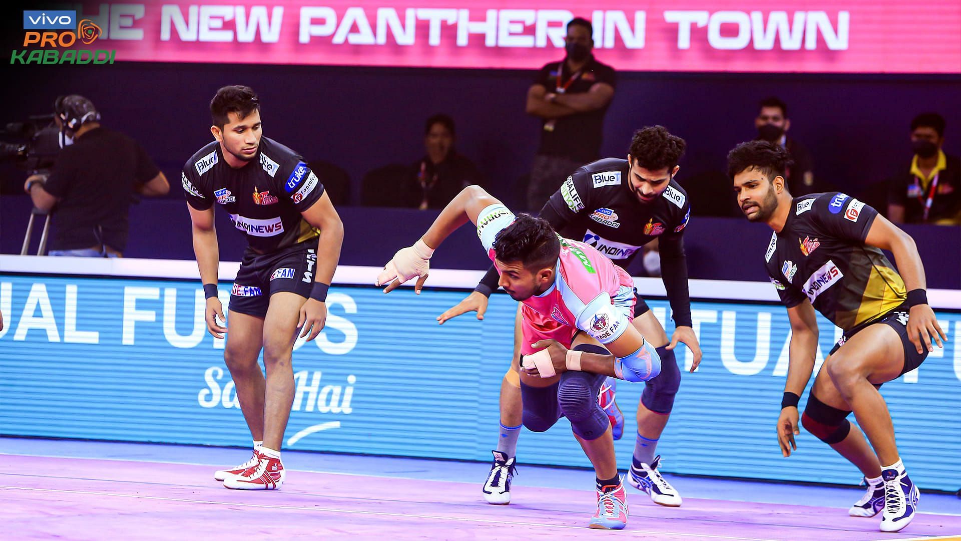 Jaipur Pink Panthers can qualify with a win against Puneri Paltan (Image Courtesy: PKL/Facebook)