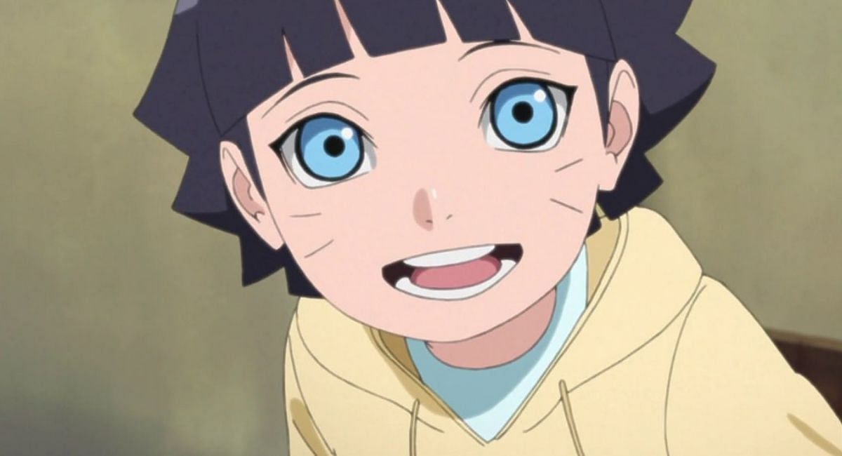 Himawari Uzumaki, as seen in the anime, Naruto (Image via Sportskeeda)