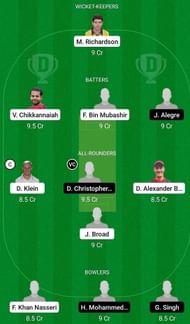 GER vs PHI Fantasy Suggestion Team 1