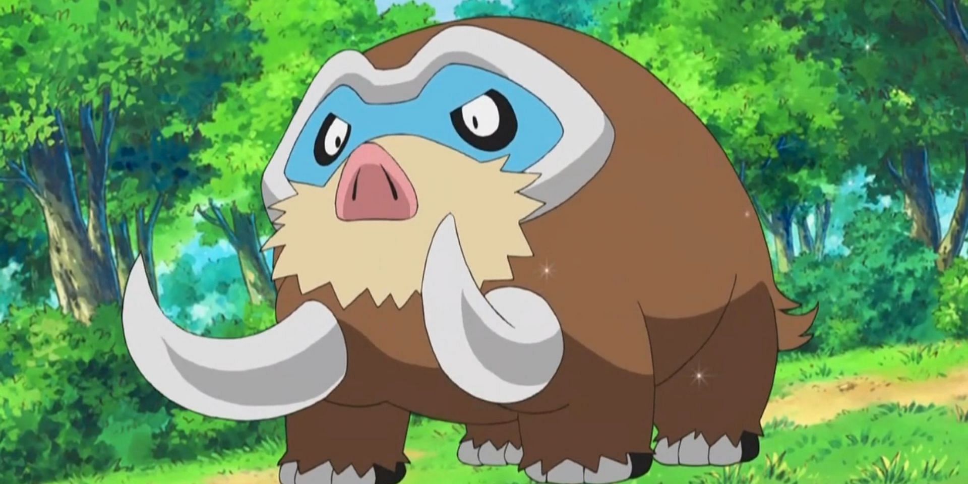 Mamoswine&#039;s Avalanche is tough for Dragon-types to deal with (Image via The Pokemon Company)