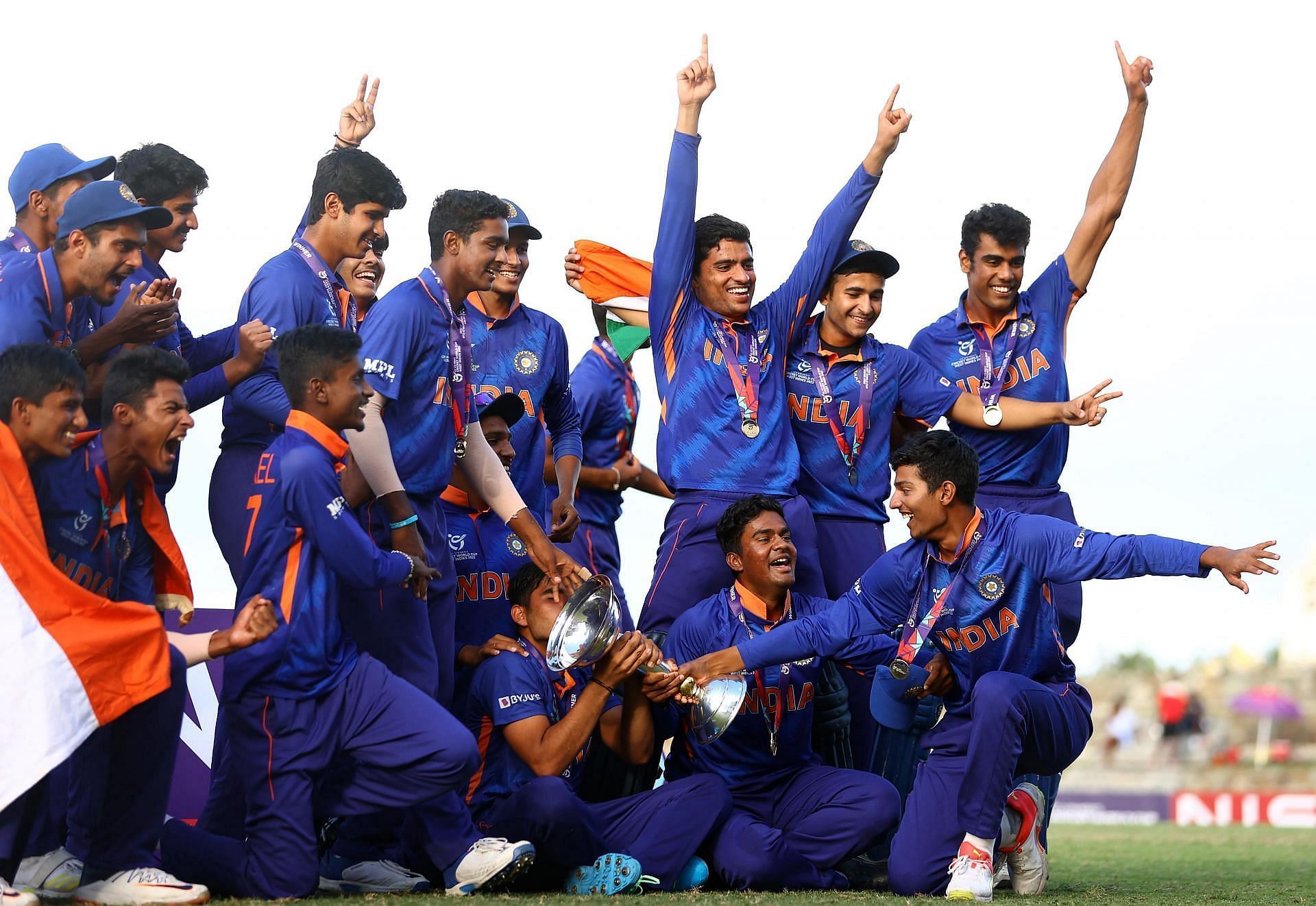 भारतीय अंडर-19 टीम ने रिकॉर्ड पांचवीं बार वर्ल्&zwj;ड कप खिताब जीता