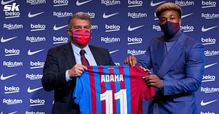 "He made a great effort to play here" - Joan Laporta suggests Adama Traore took pay cut to seal Barcelona return