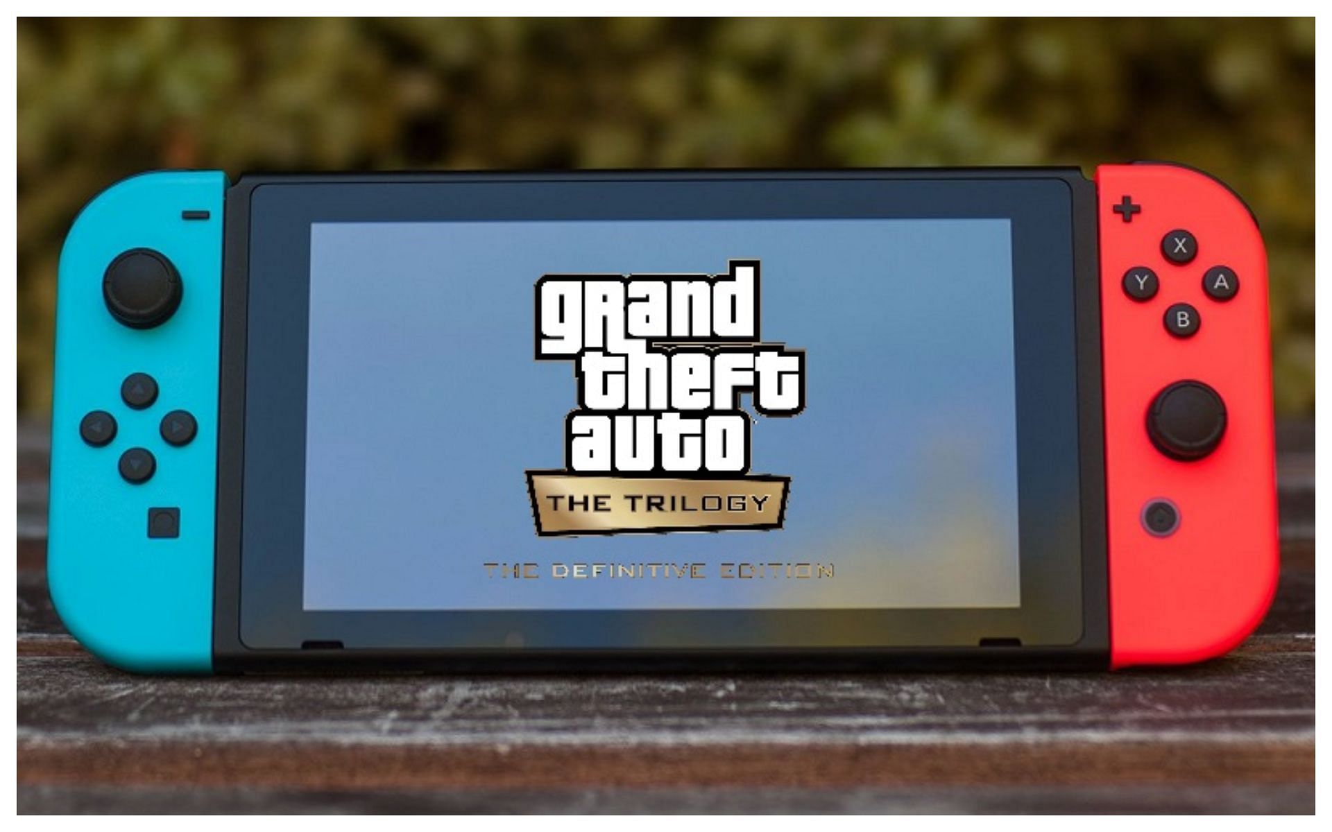 GTA Trilogy Definitive Edition on Nintendo Switch (Image via Sportskeeda)