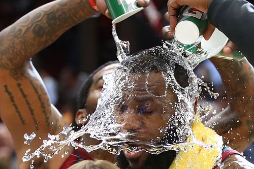 If he could have his way, LeBron James would rather have cold than hot shower [Photo: USA Today FTW]