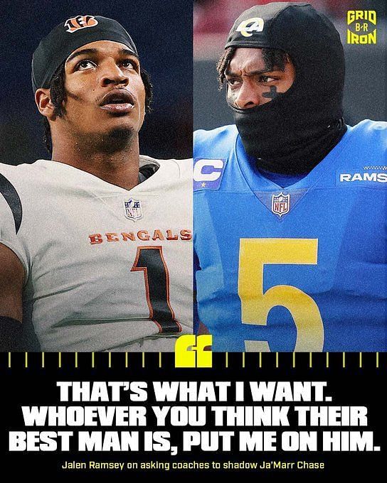 Rams CB Jalen Ramsey speaks out on Super Bowl 56 matchup vs. Ja'Marr Chase,  Bengals