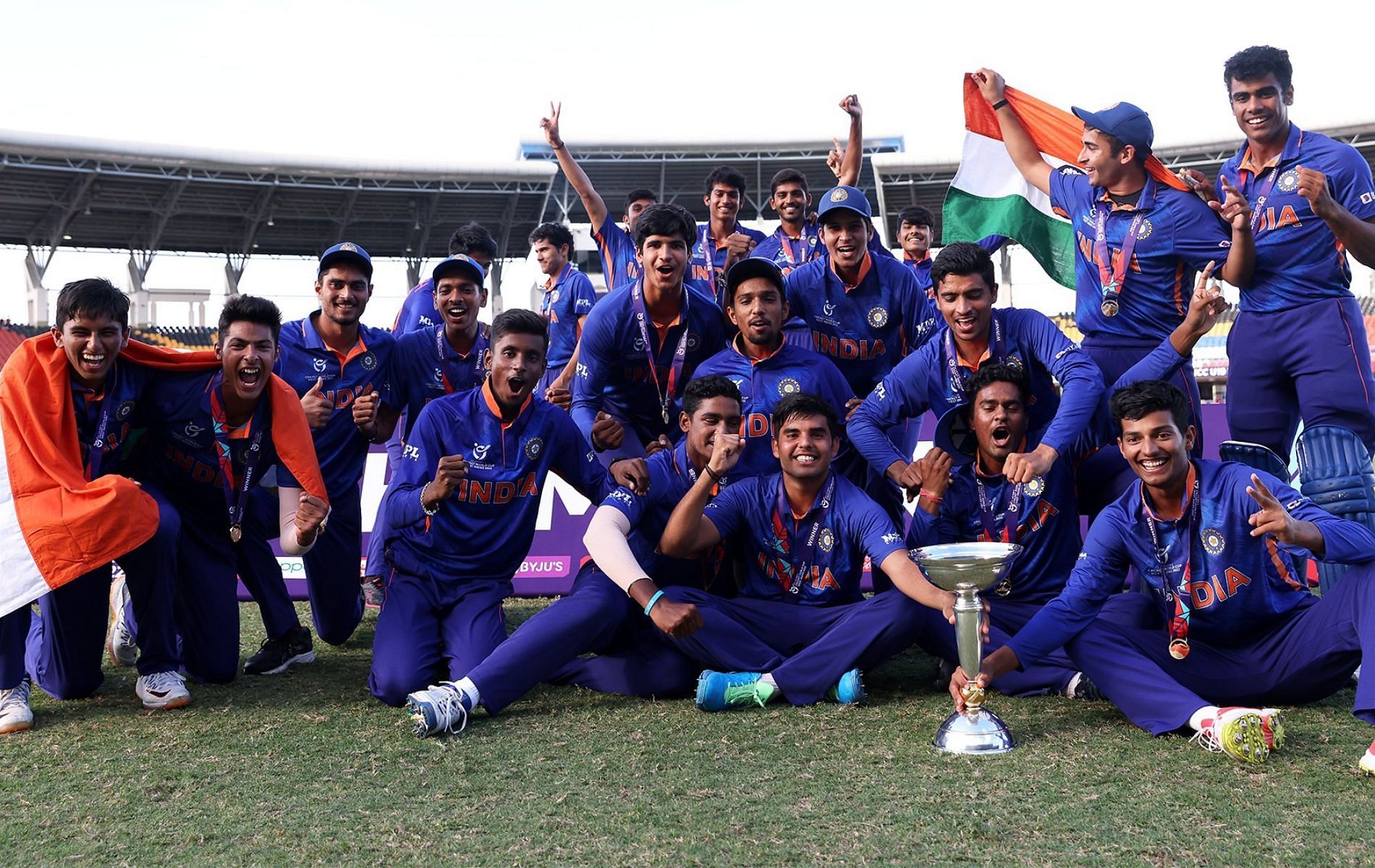 India won the U-19 World Cup title for a record 5th time.