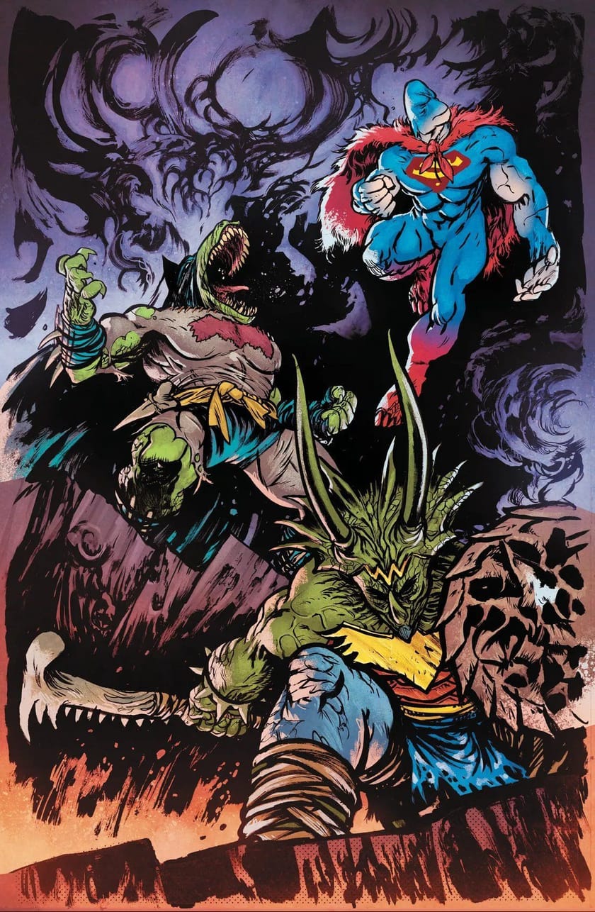 The Jurassic League All about DC comics miniseries that