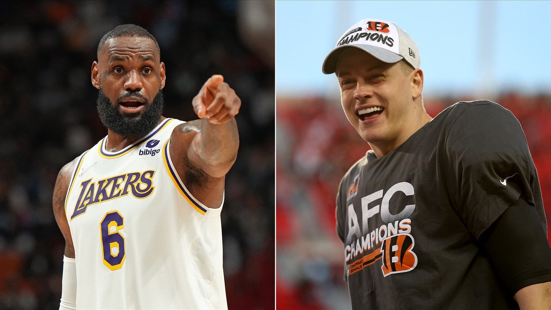 LeBron James&#039; tweets have added more attention to Joe Burrow&#039;s rising fame. [Photo: Sporting News]