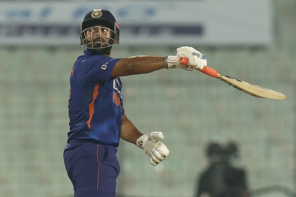 Rishabh Pant scored a blazing half-century in the second T20I against the West Indies [P/C: BCCI]