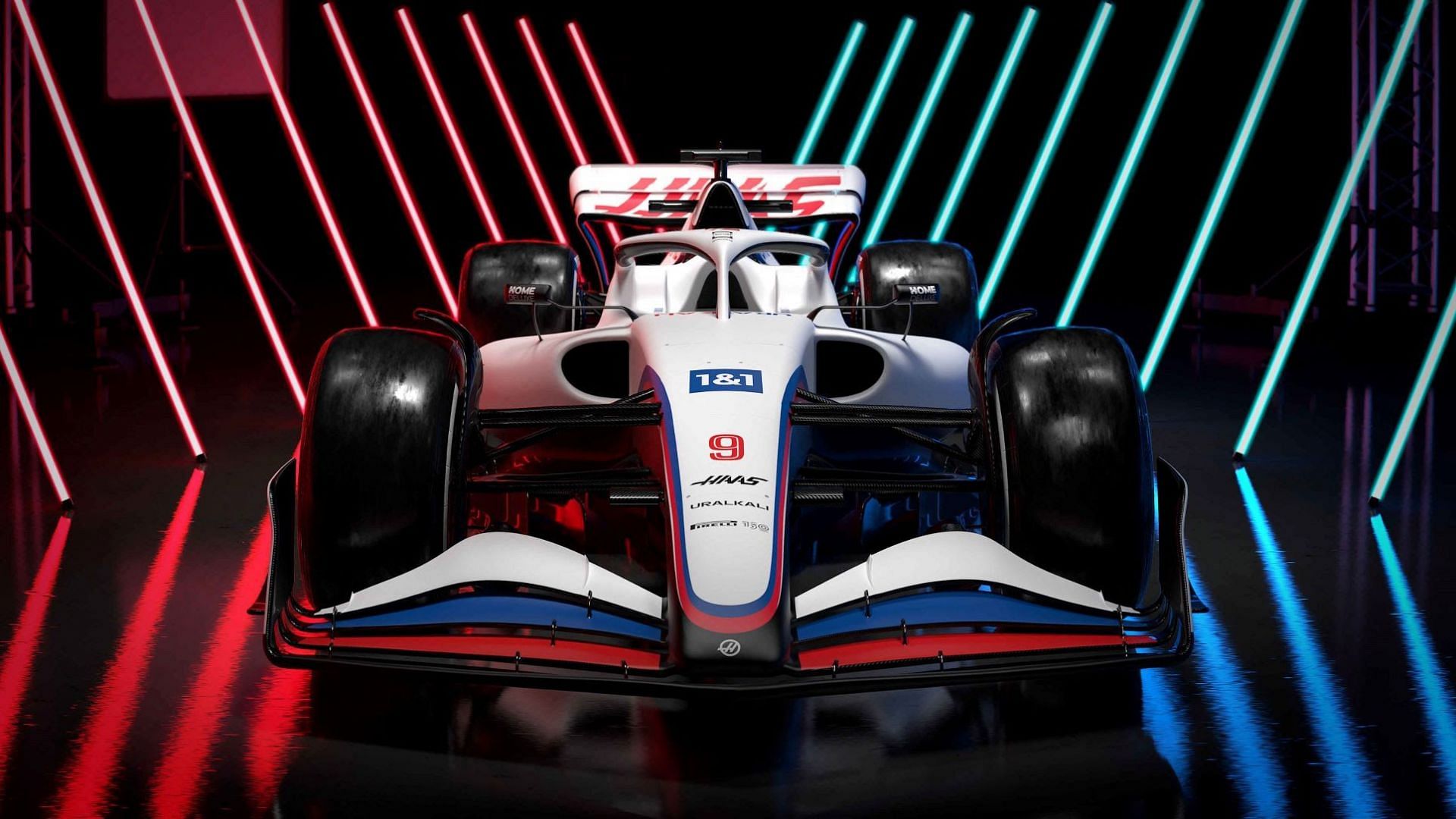 The Haas VF22 was unveiled ahead of the 2022 F1 season (Photo courtesy: Haas F1 team images)