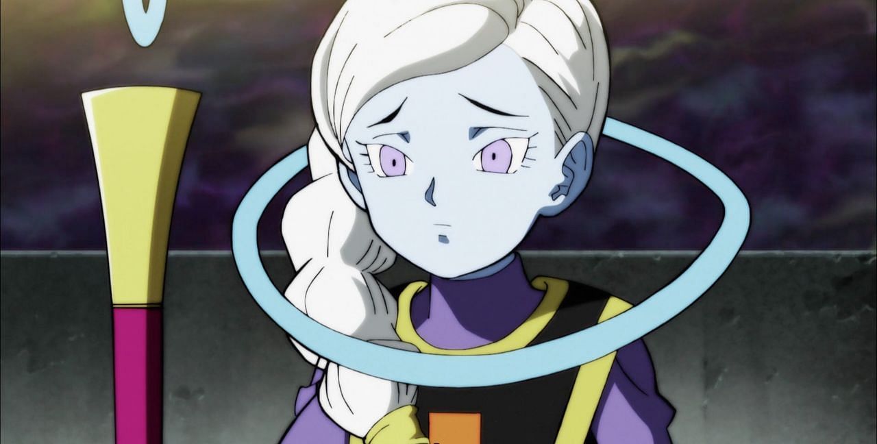 Kusu being saddened as her universe is erased (Image via Toei Animation)