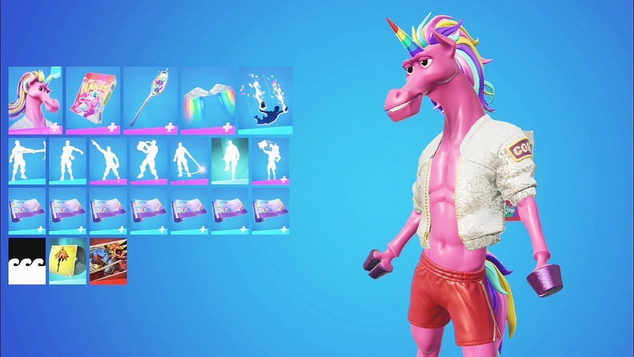 A look at Fabio Sparklemane in Fortnite (Image via Epic Games)