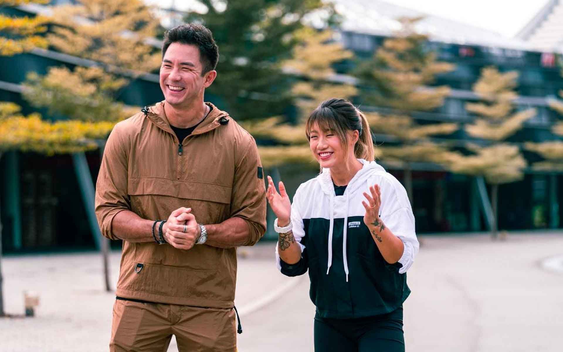 Dom Lau (left), Angela Lee (right) [Photo: ONE Championship]