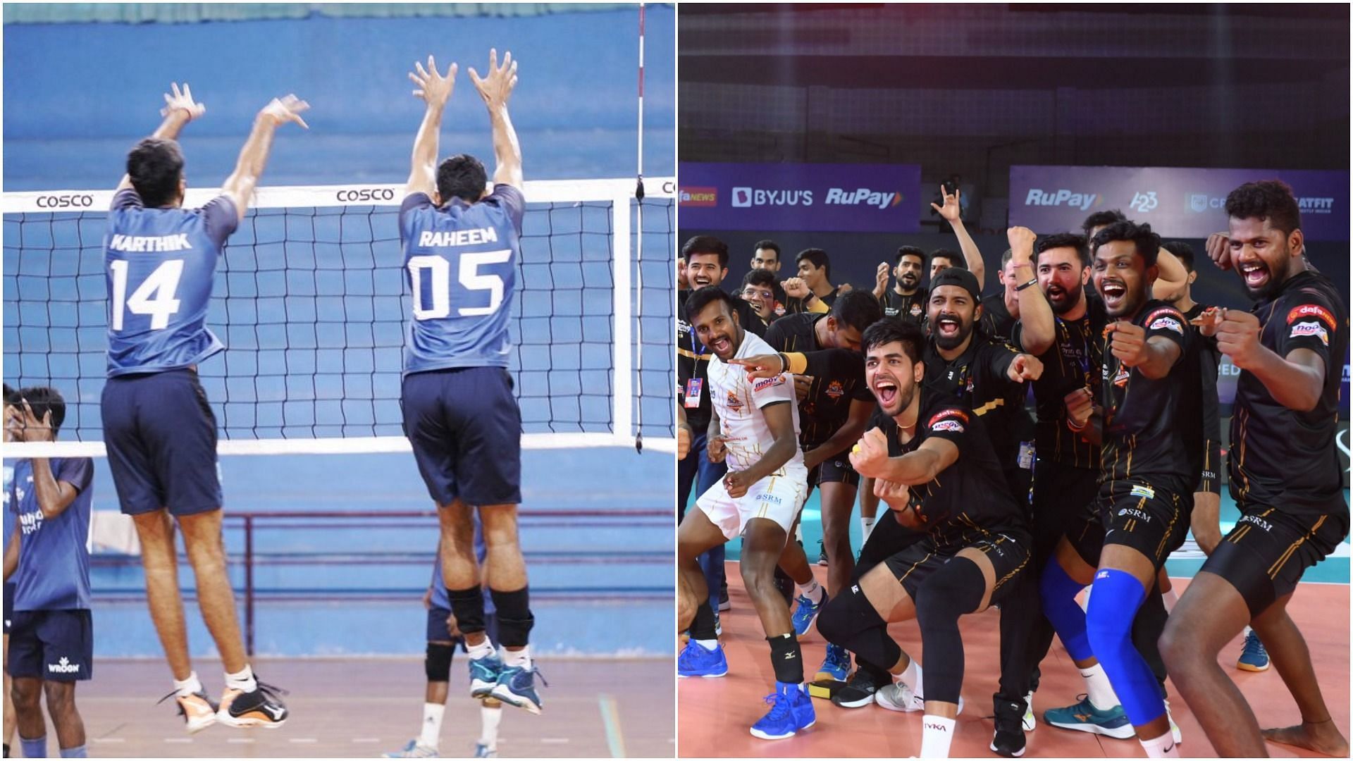 PVL 2022: Kochi Blue Spikers and Ahmedabad Defenders&#039; (Pic Credit:2022)