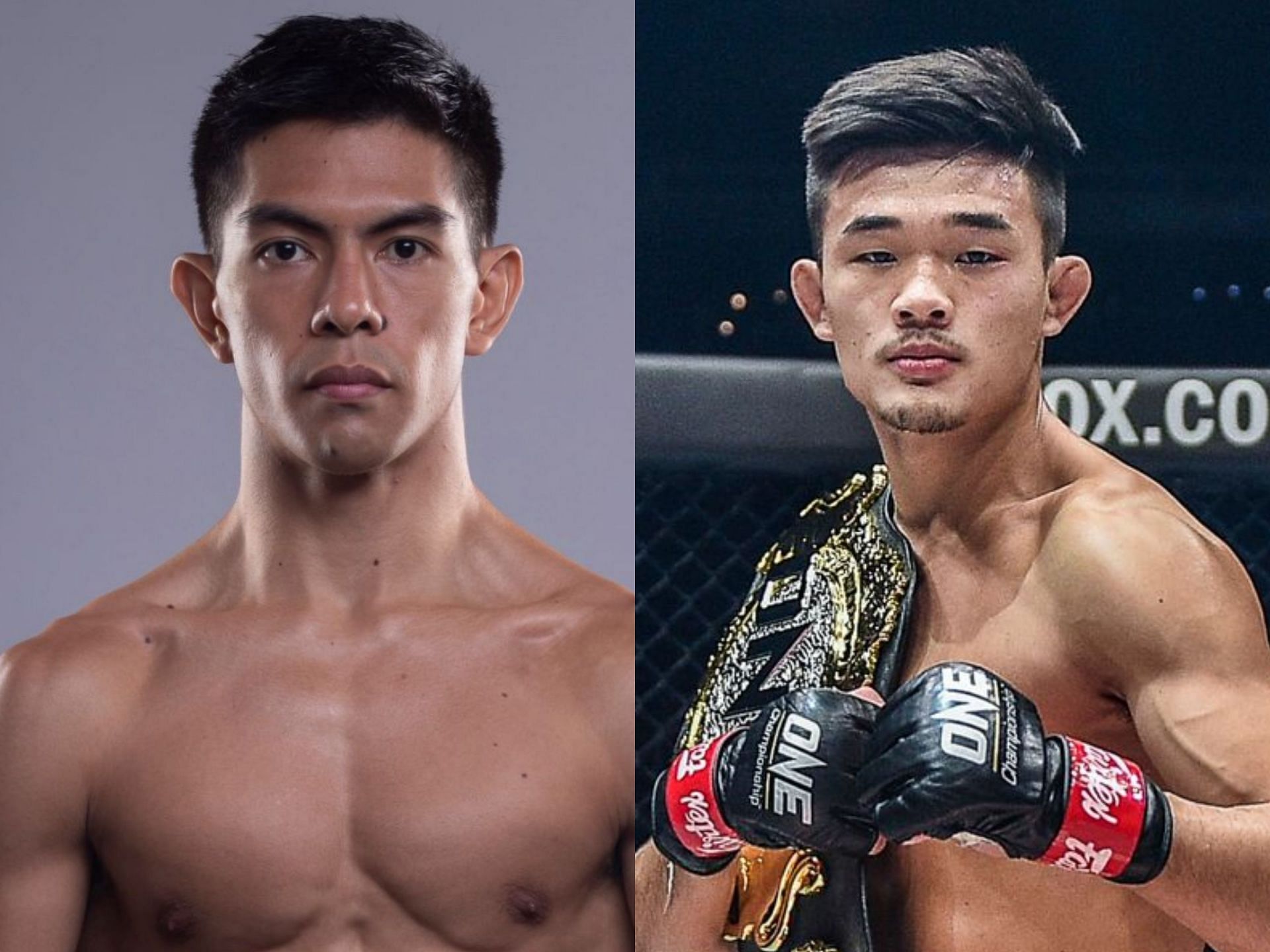 Drex Zamboanga (left) and Christian Lee (right). [Photo: ONE Championship]