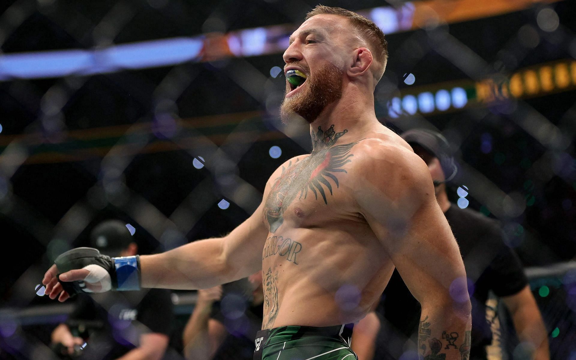 Conor McGregor is currently sidelined from UFC action due to an injury