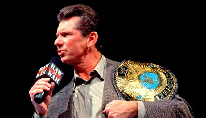 When Vince McMahon won the WWE World title