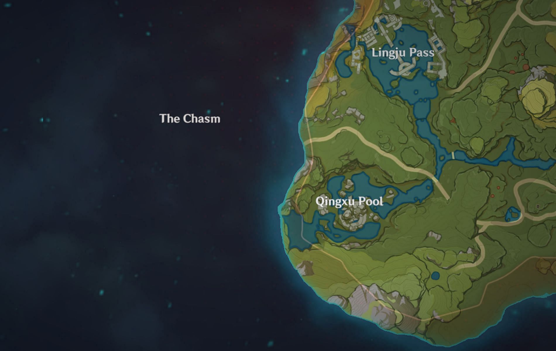 Chasm in-game (Image via Genshin Impact)