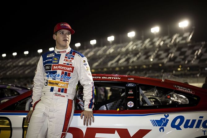 “I just blew right over” - Harrison Burton talks about how a NASCAR car feels upside down