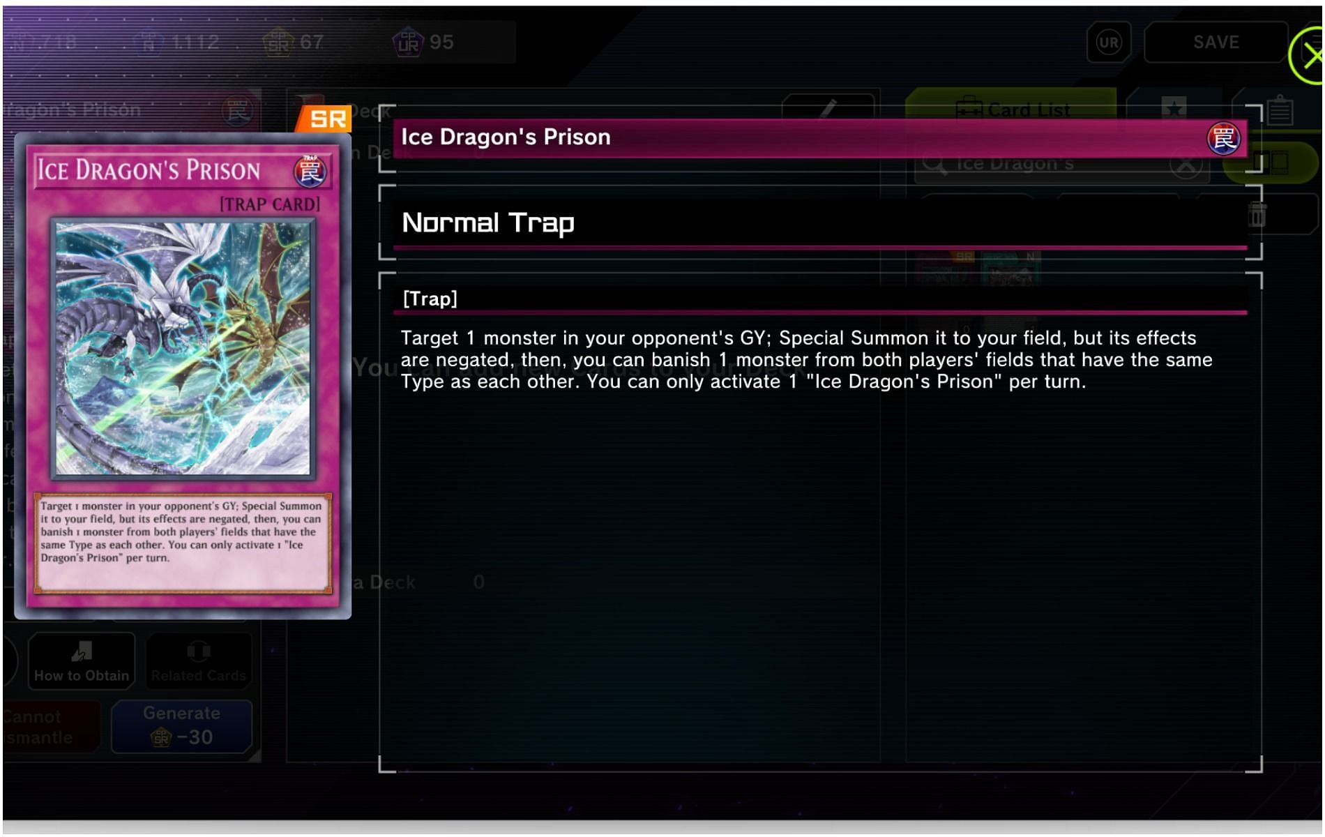 Sometimes, a player just needs to borrow a card (Image via Konami)