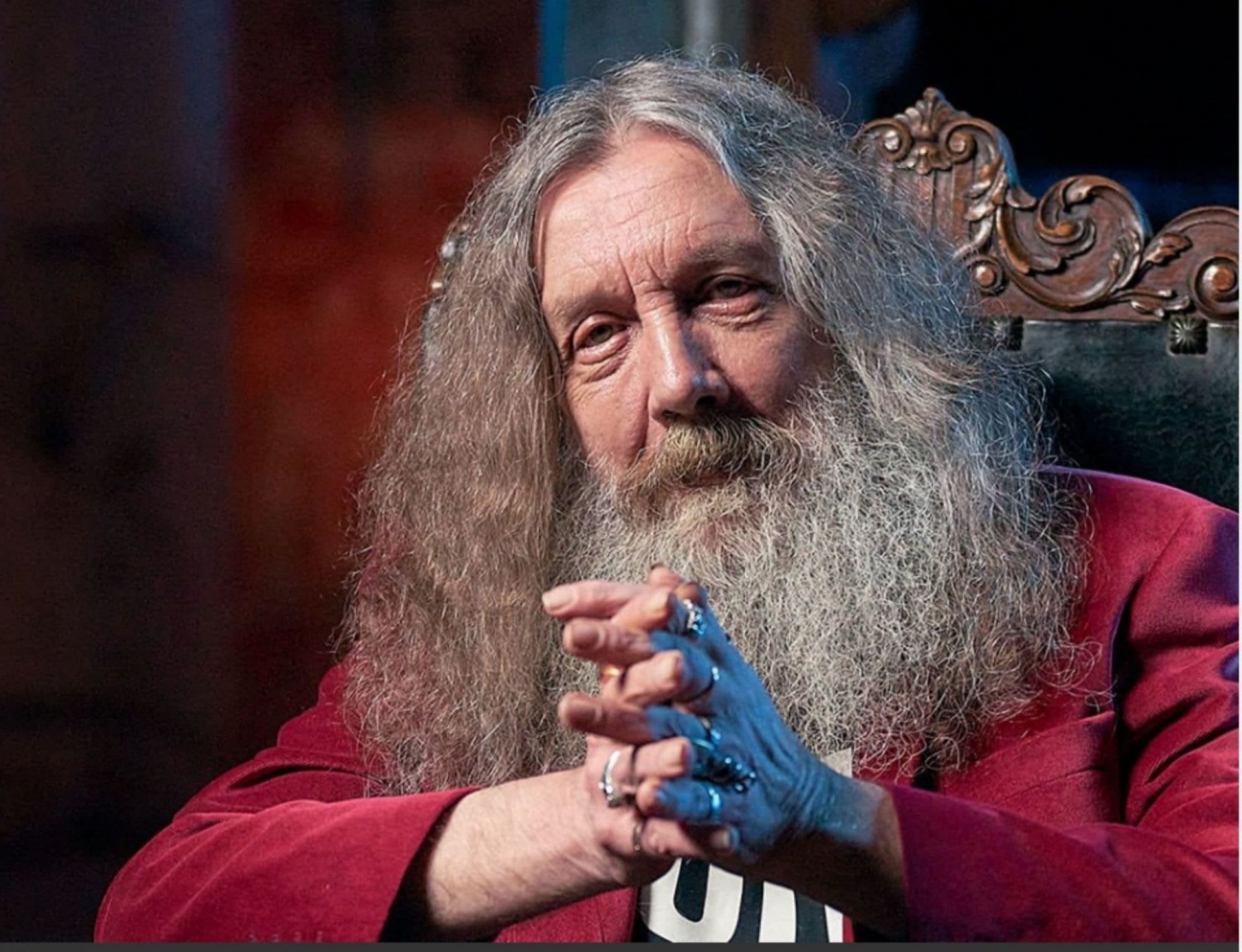 Alan Moore (image via BBC Maestro)