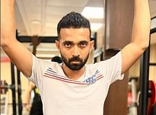 “Never short on efforts” - Ajinkya Rahane posts picture with steely look on Instagram