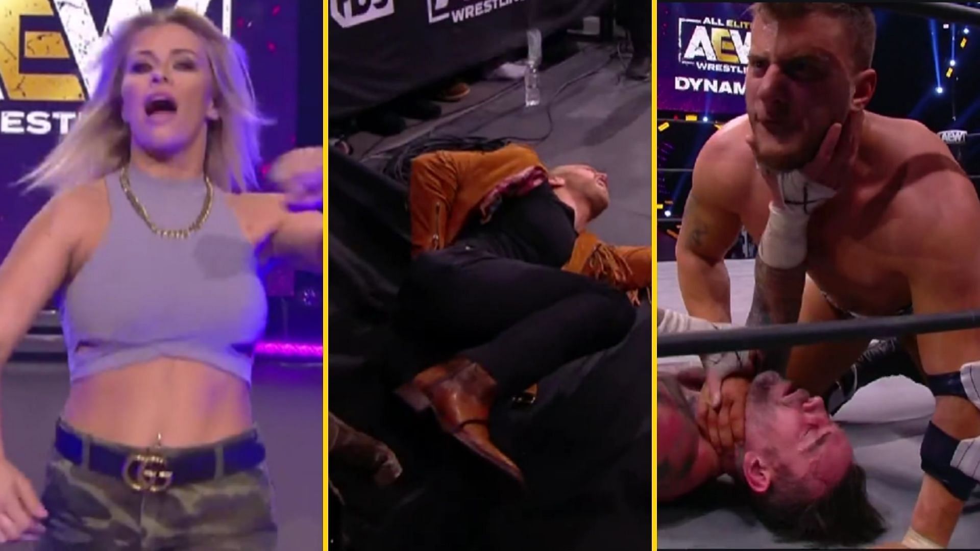 AEW Dynamite Results (2nd February 2022): CM faces MJF, Paige Van Zant attacks former WWE personality Brandi Rhodes, Hangman Page destroyed