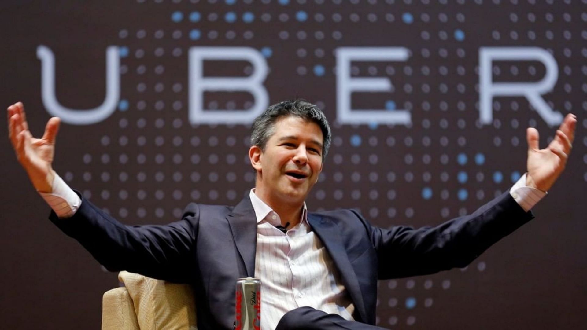 Travis Kalanick, the former CEO of Uber (Image via ignitiontv/Instagram)