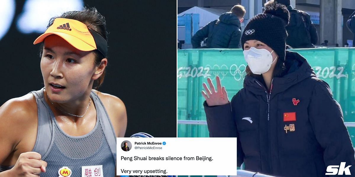 Peng Shuai was spotted at the Winter Olympics in Beijing
