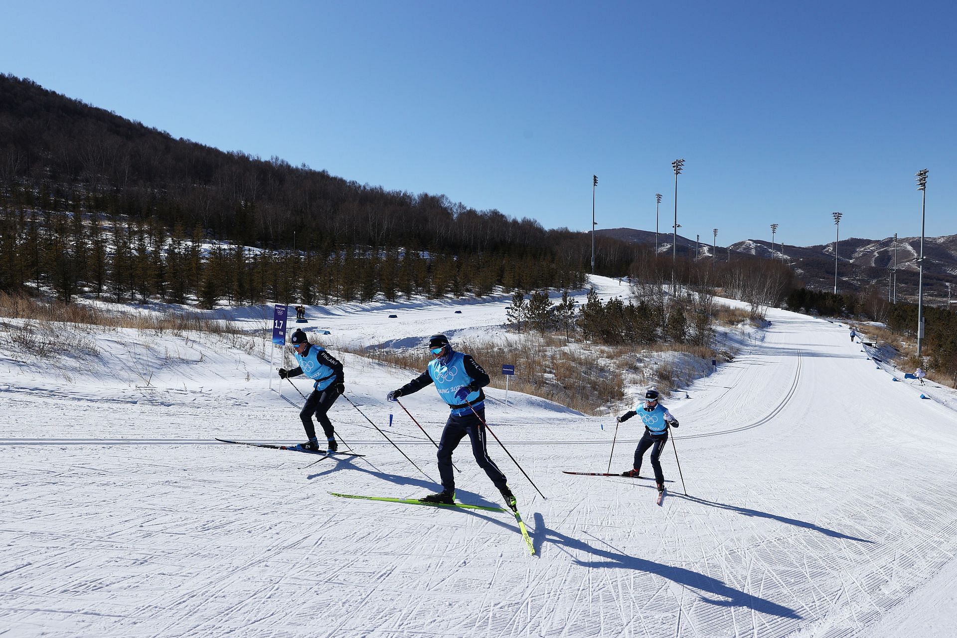 Beijing 2022 Winter Olympics - Previews - Day -2 - Cross-Country Skiing Training