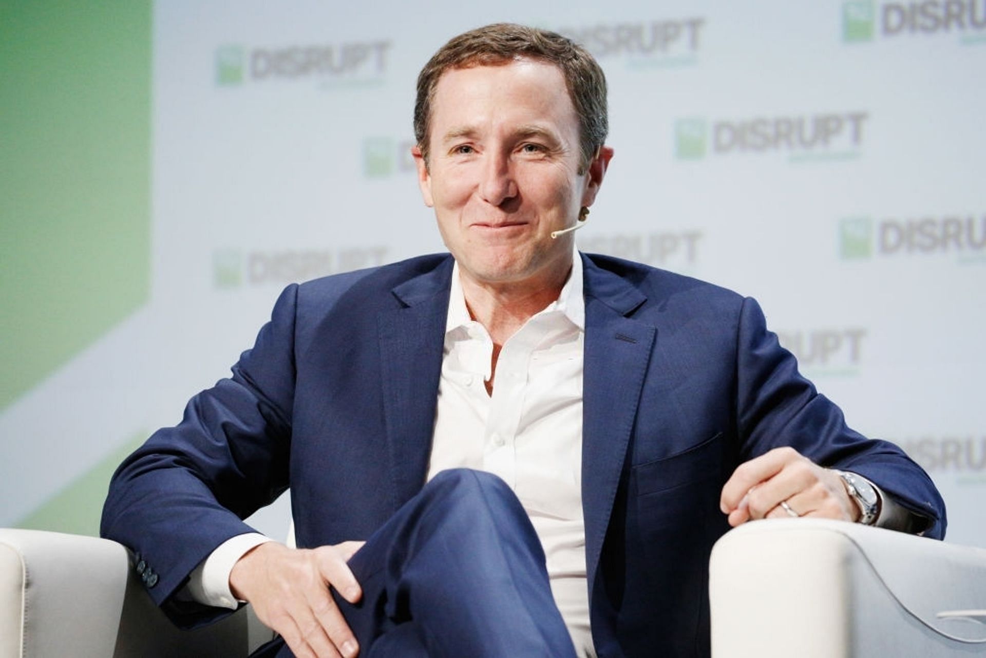 John Foley has stepped down as the CEO of Peloton (Image via Kimberly White/Getty Images)