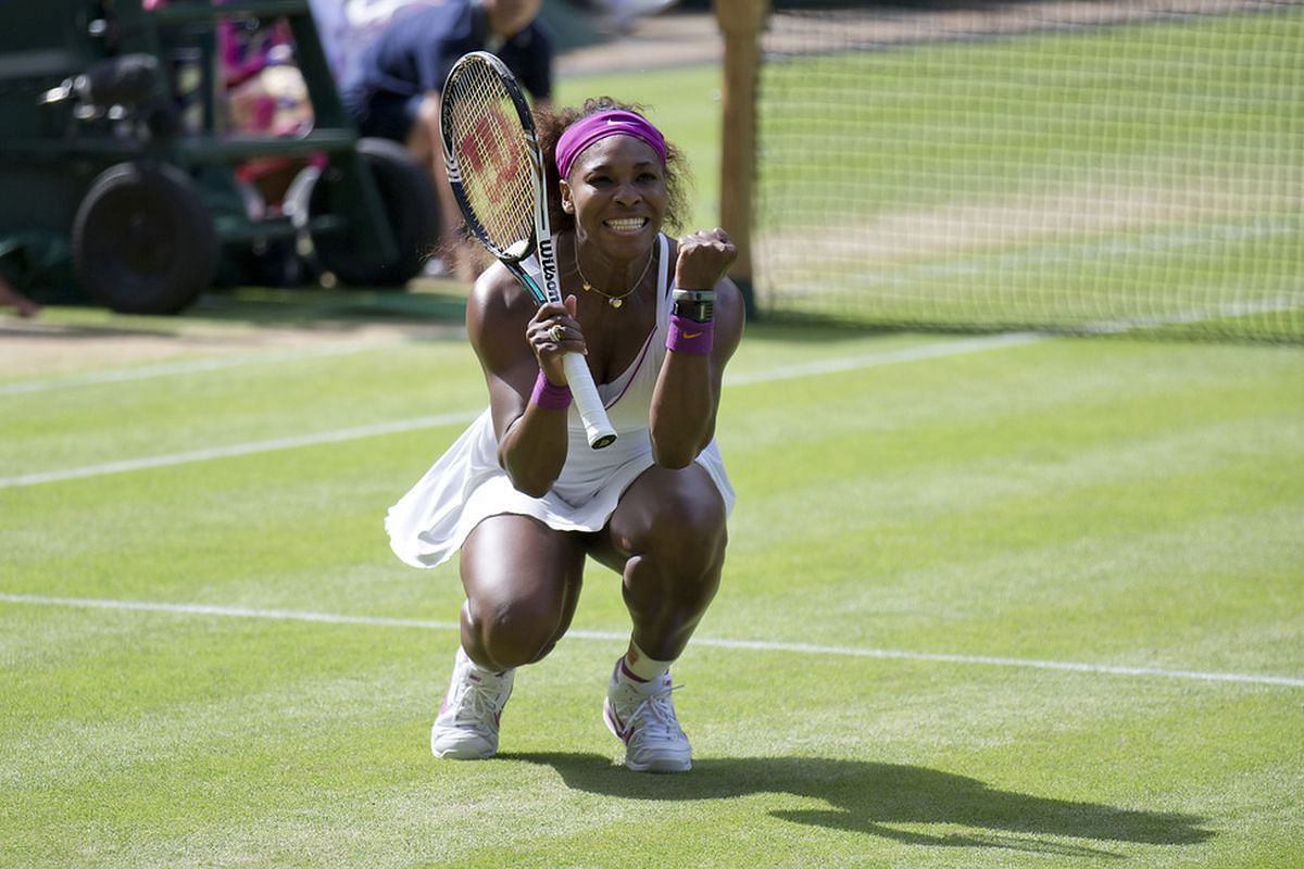 The former World No. 1 at Wimbledon in 2013.