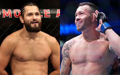 Jorge Masvidal (left) and Colby Covington (right)