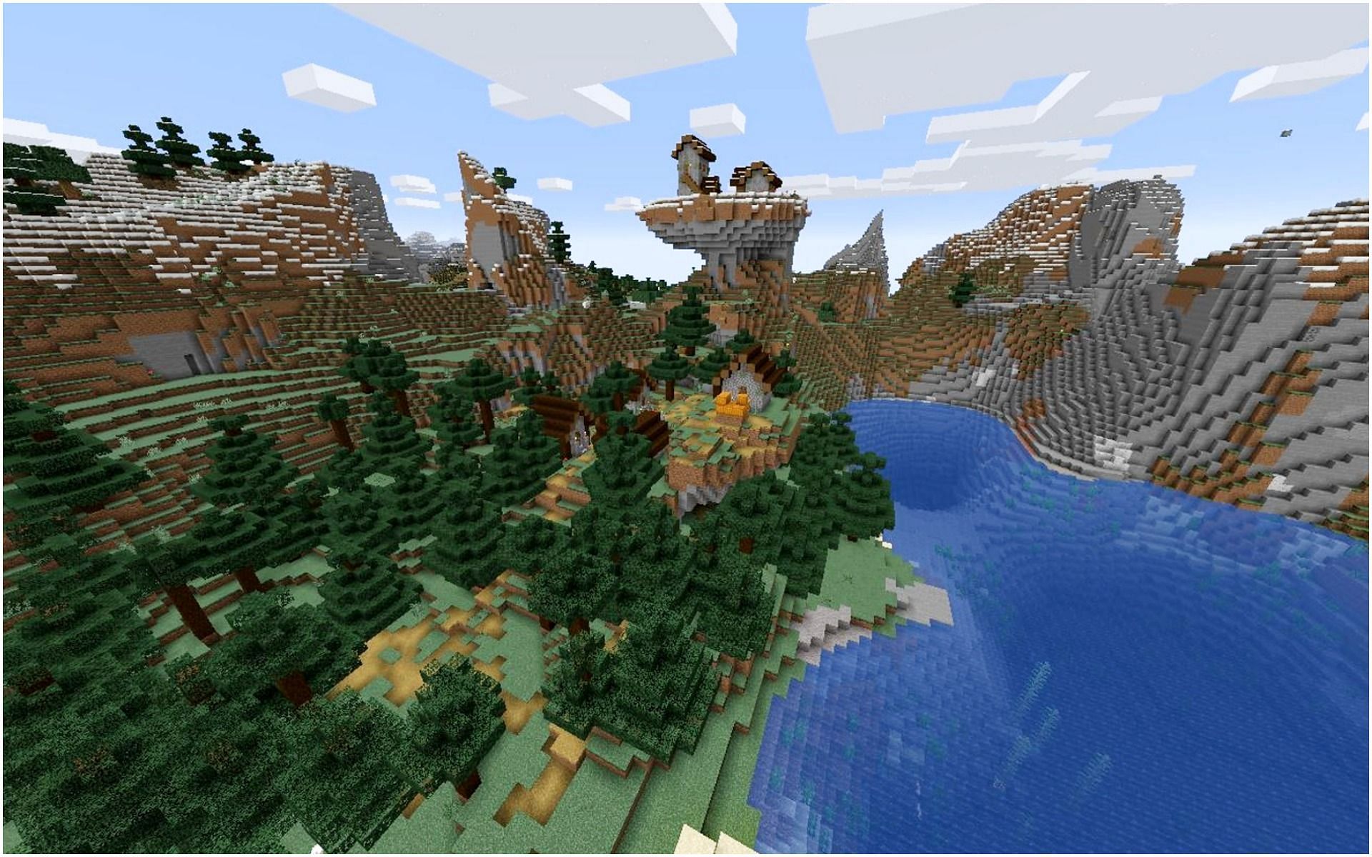 Each world has its own seed (Image via Minecraft)
