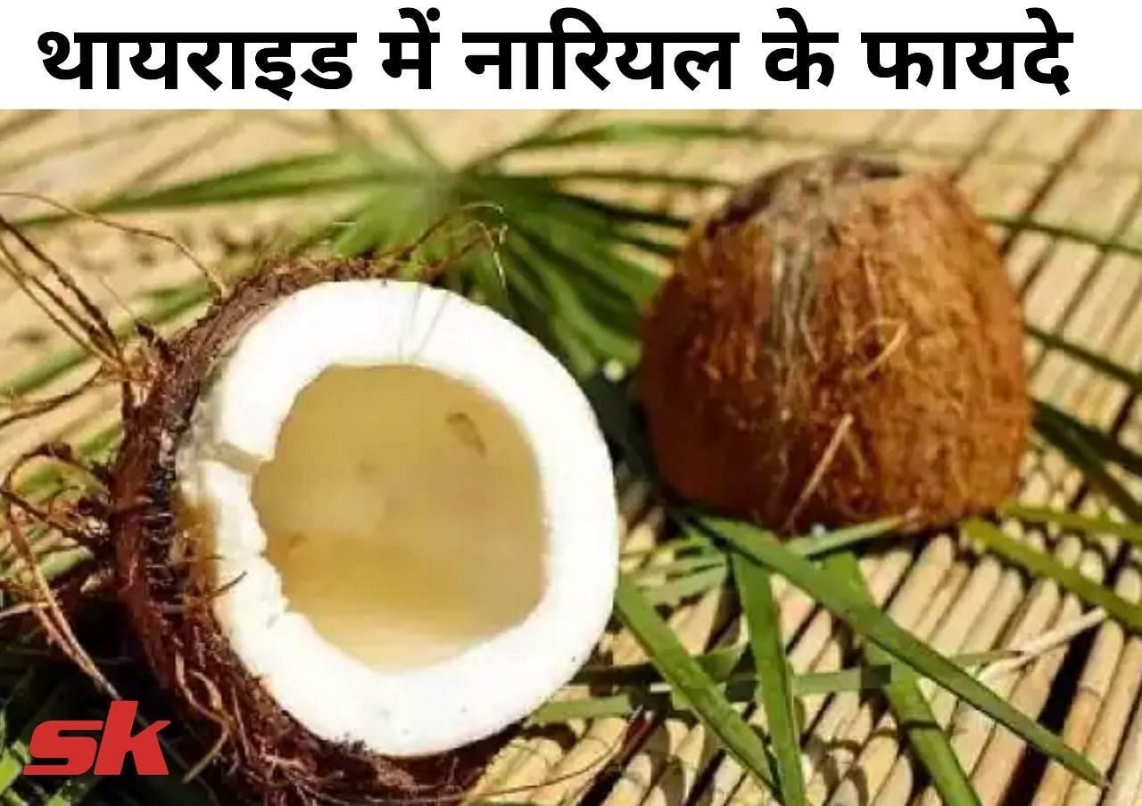 थायराइड में नारियल के फायदे (फोटो - sportskeeda hindi)