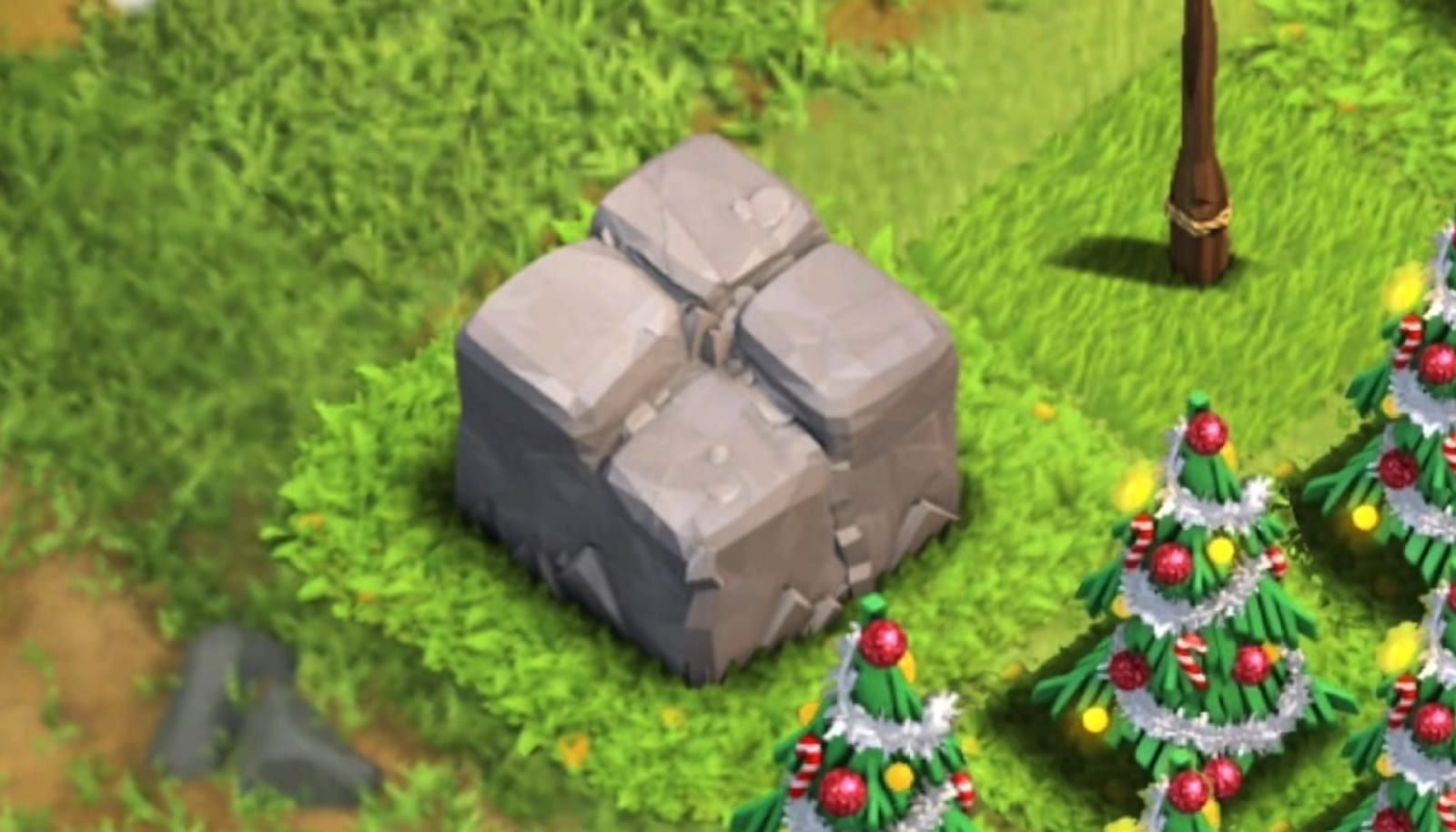 Stone Obstacle (Image via Supercell)