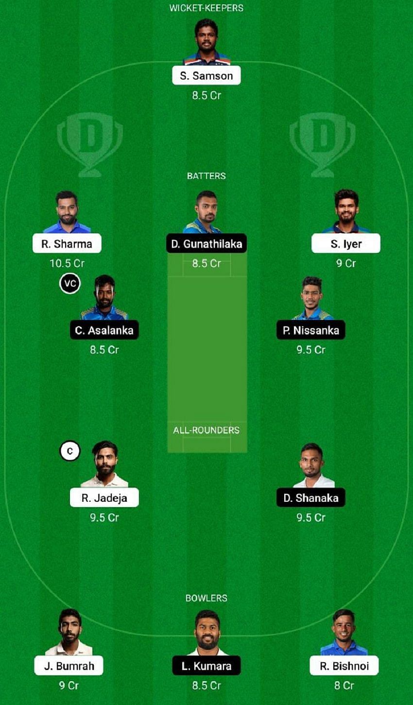 IND vs SL 3rd T20 Dream11 Fantasy Tip #2