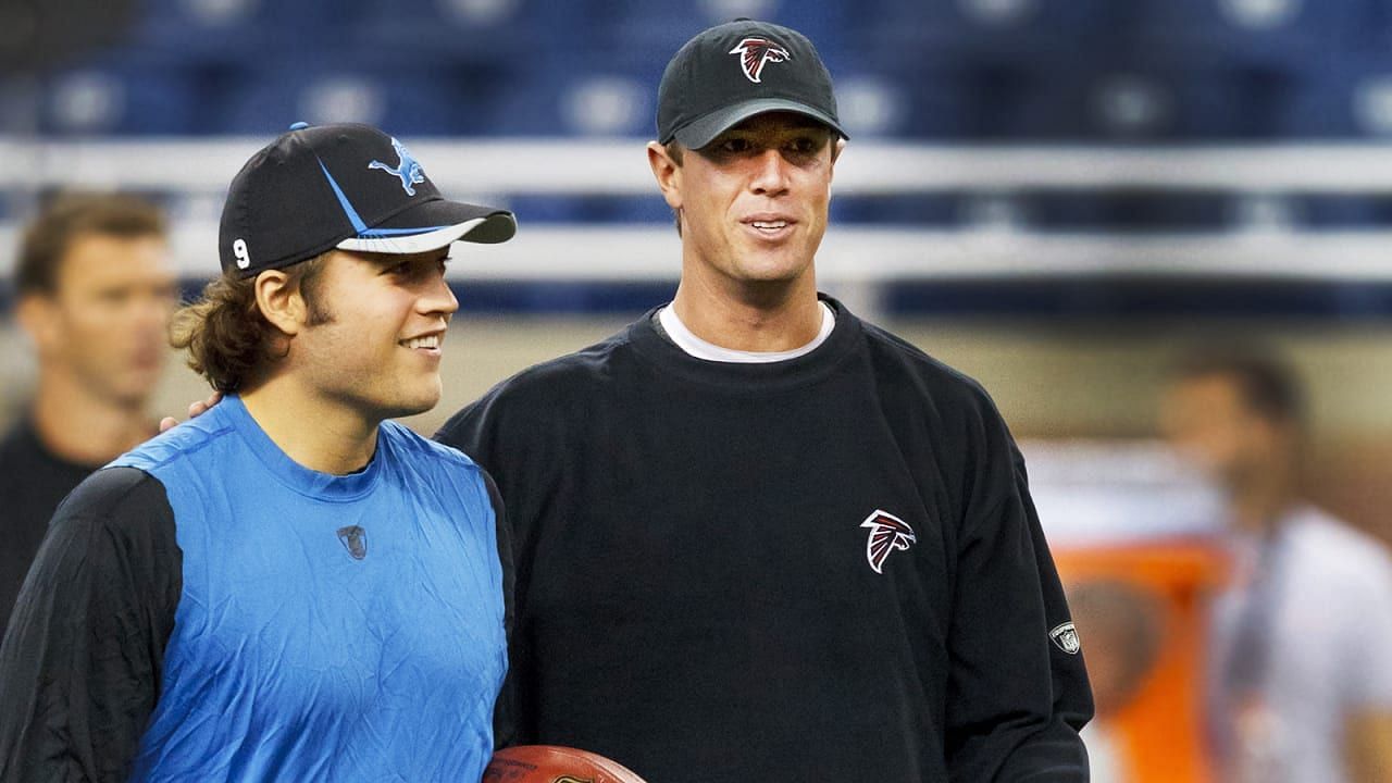 Matt and Matthew hanging out before a game