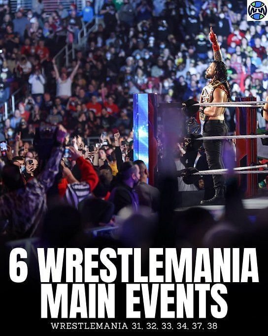 6 WWE superstars with the most WrestleMania main events
