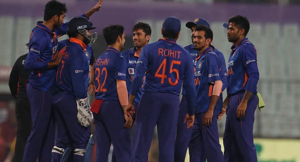 भारतीय गेंदबाजों ने अंत में रन रोके (क्रेडिट - बीसीसीआई)
