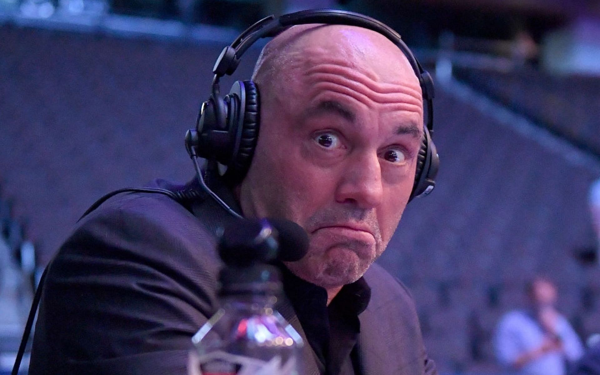 UFC color commentator Joe Rogan via Getty