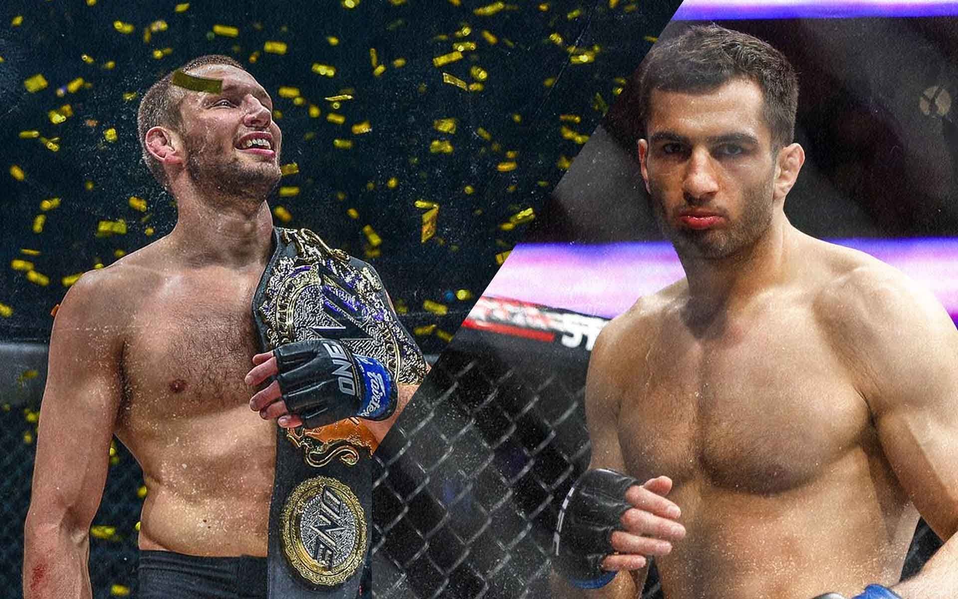 Reinier de Ridder (left), Gegard Mousasi (right) [Photo: ONE Championship]