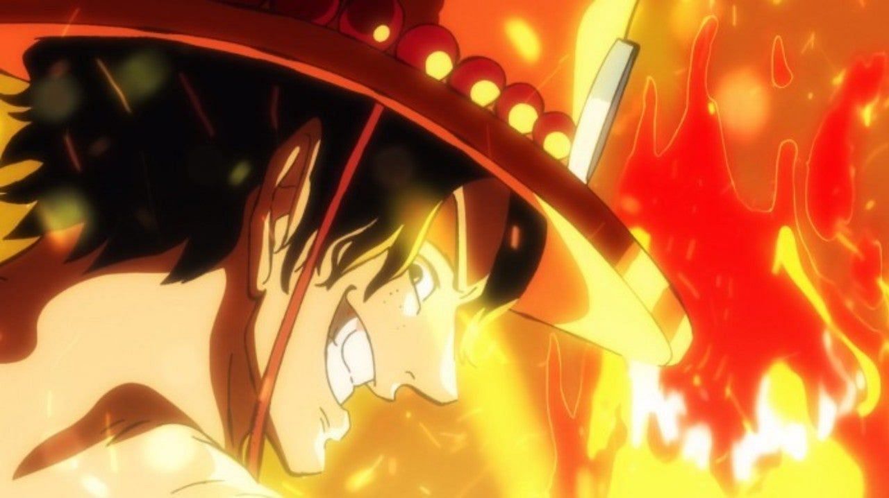 Portgas D. Ace from the anime One Piece (Image via Toei Animation)