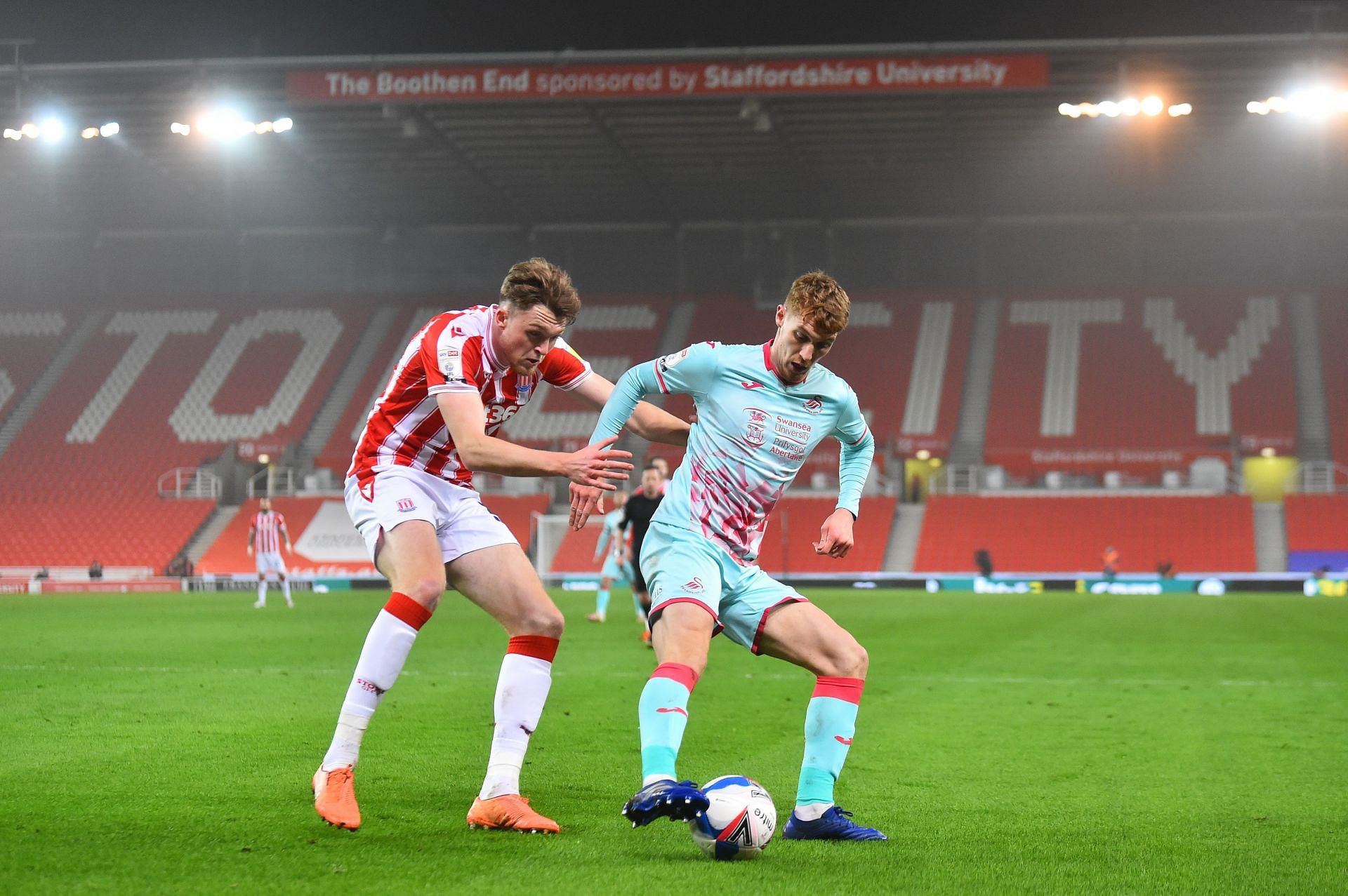 Stoke City play host to Swansea City on Tuesday