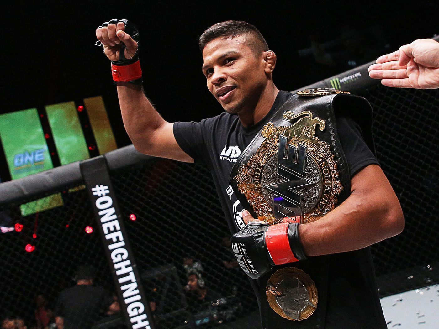 Bibiano Fernandes currently holds ONE FC&#039;s bantamweight title