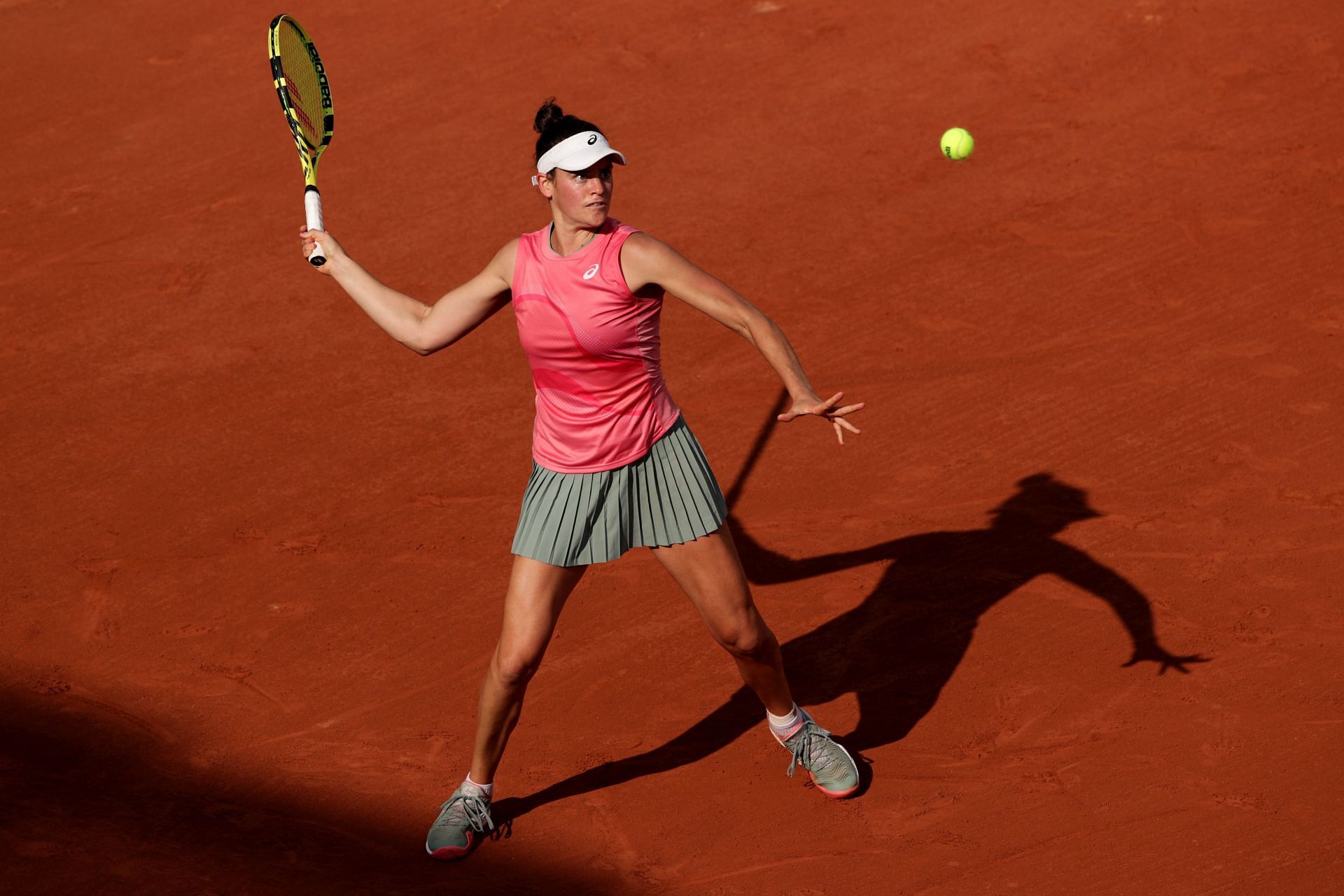 Jennifer Brady at the 2021 French Open