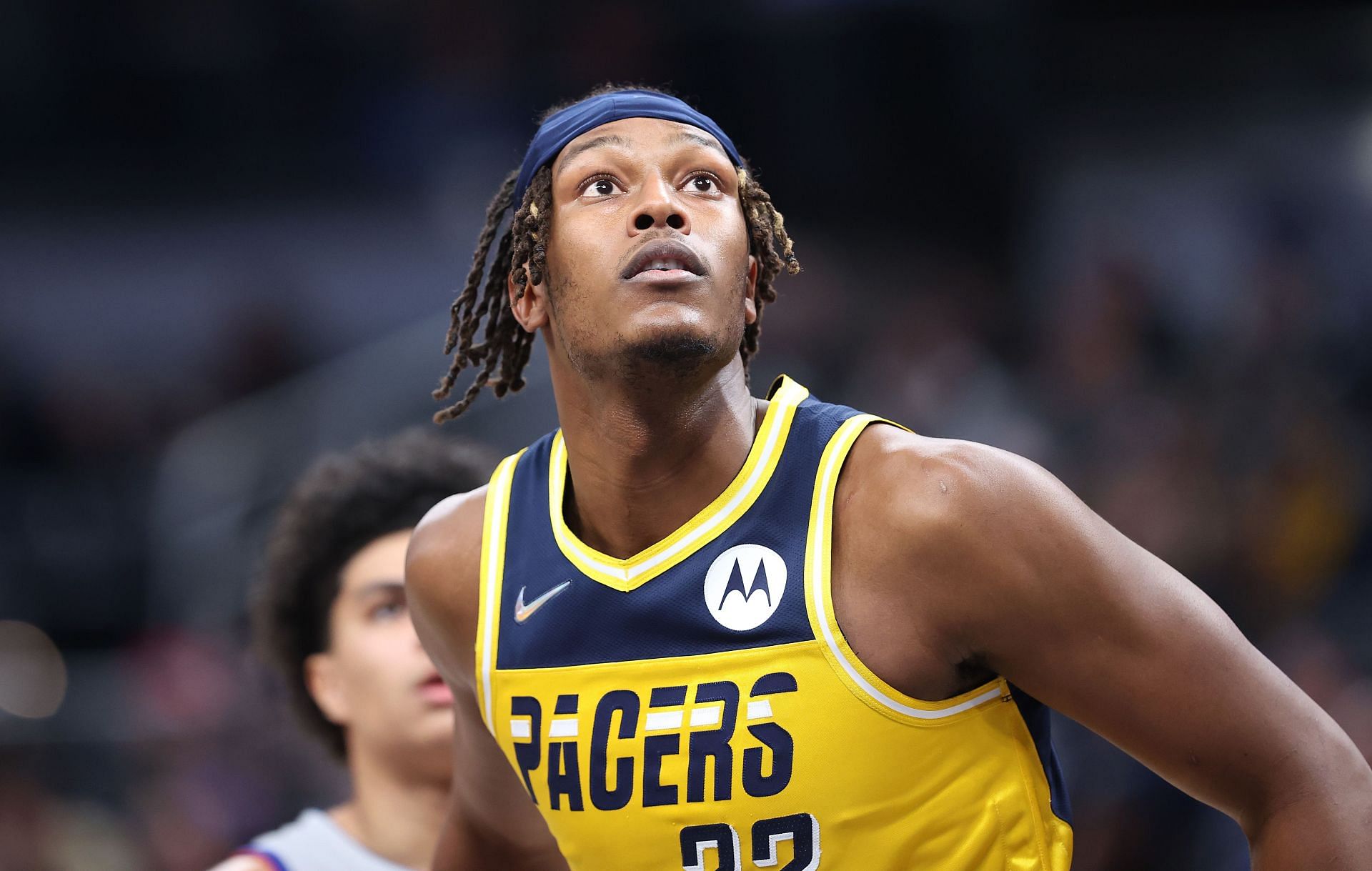 Indiana Pacers talisman Myles Turner.